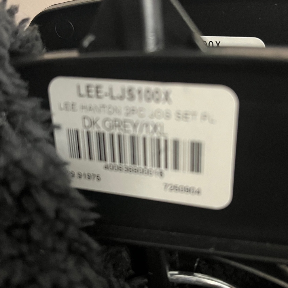 0839.  Sherpa Two Piece Jogger Set - Picture 2 of 2